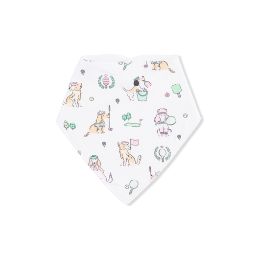 Country Club Dogs Pink - Bandana Bib