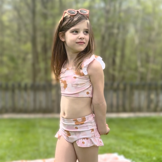 Blush Meadow Flutter Bikini