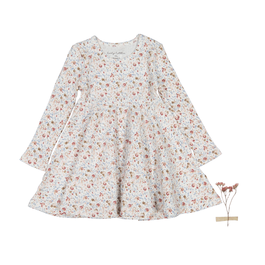 The Printed Long Sleeve Dress - Evelyn