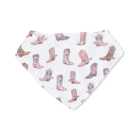 Cowgirl Boots - Bandana Bib