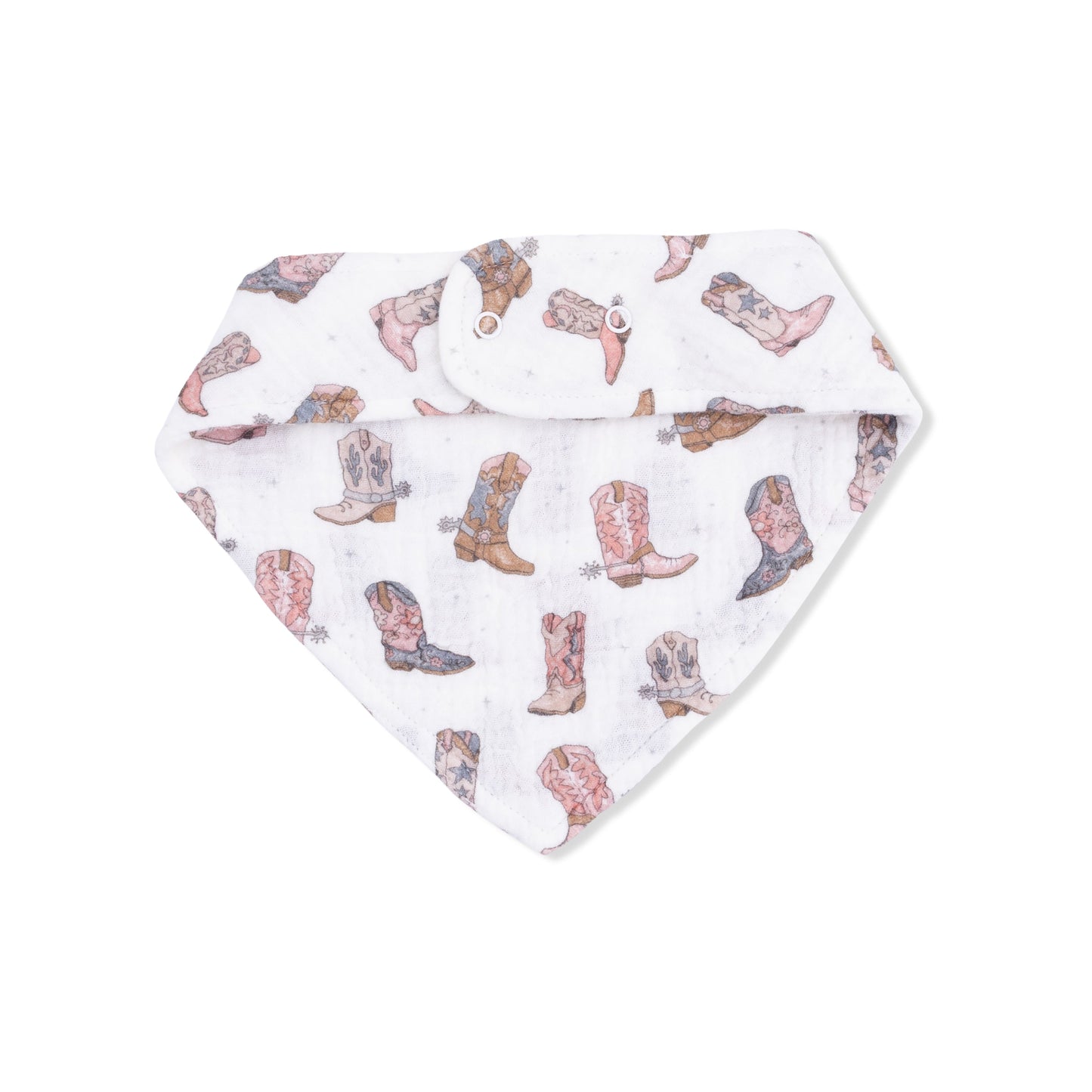 Cowgirl Boots - Bandana Bib