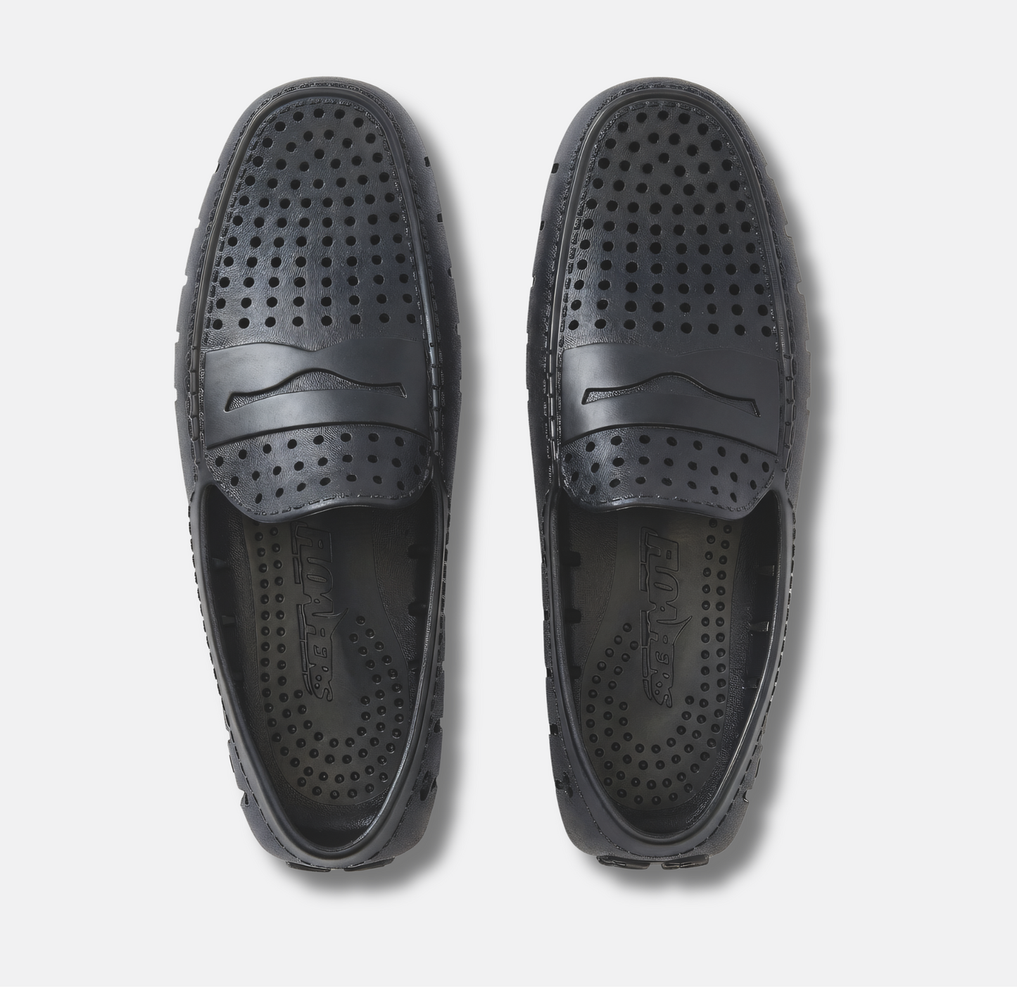 Men's Country Club Black Asphalt Loafers