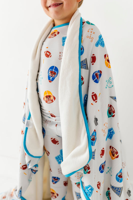 Gridiron Greats  Plush Toddler Blanket