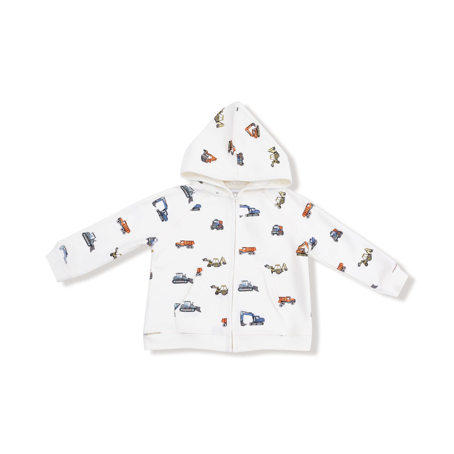 Construction Vehicles - Zip Hoodie and Jogger Set