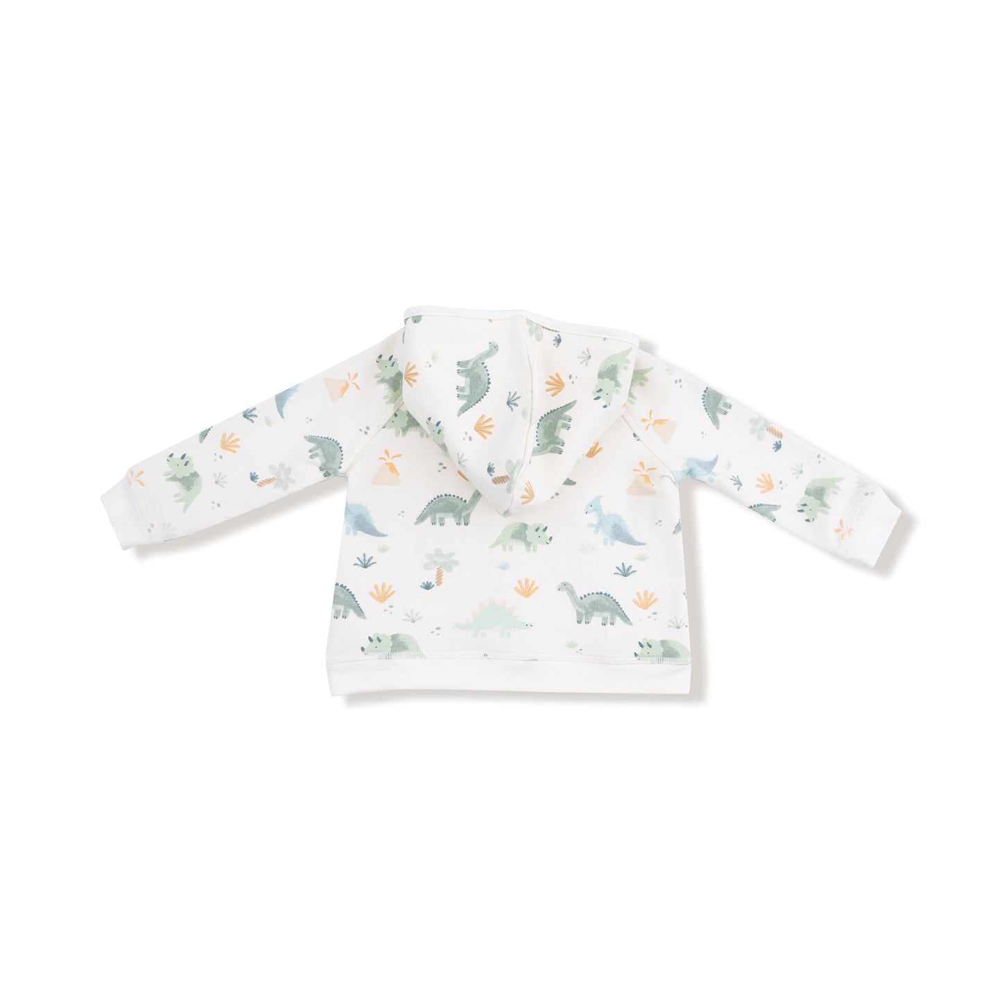 Soft Dinos - Green - Zip Hoodie and Jogger Set