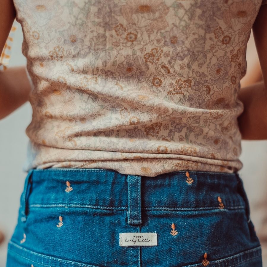 The Printed Short Sleeve Tee - Chloe