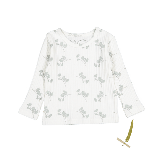 The Printed Long Sleeve Tee - Celia