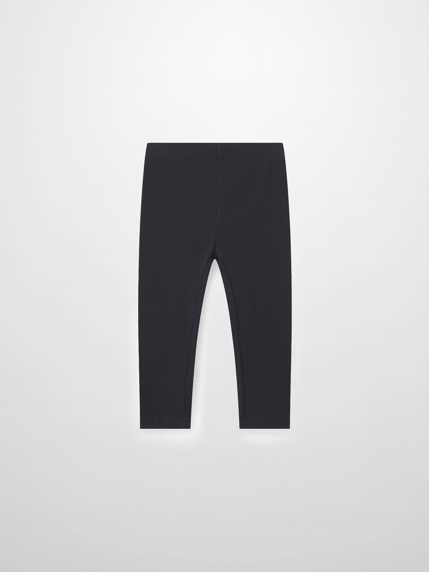 Ribbed Legging-Black