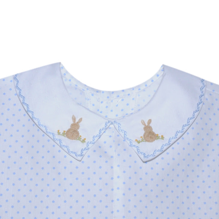 Blue Bunnies Romper