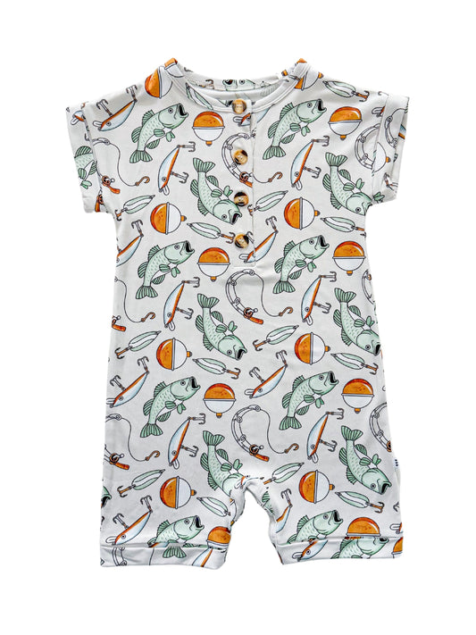 Finn Bamboo Short Romper