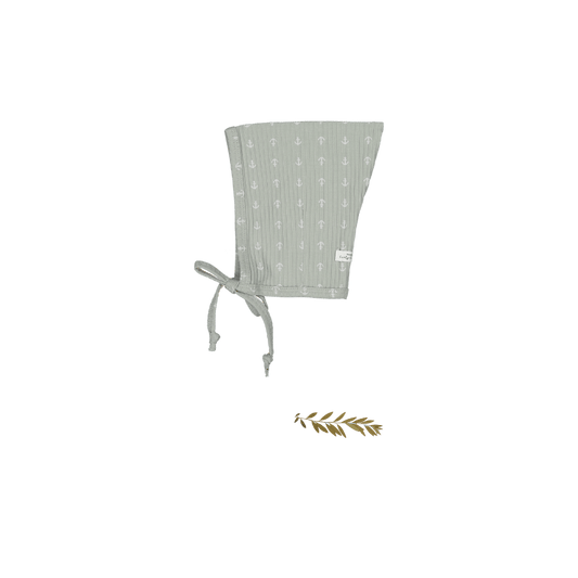 The Printed Pixie Bonnet - Anchor