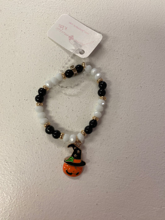 Halloween Witch Pumpkin Bracelet