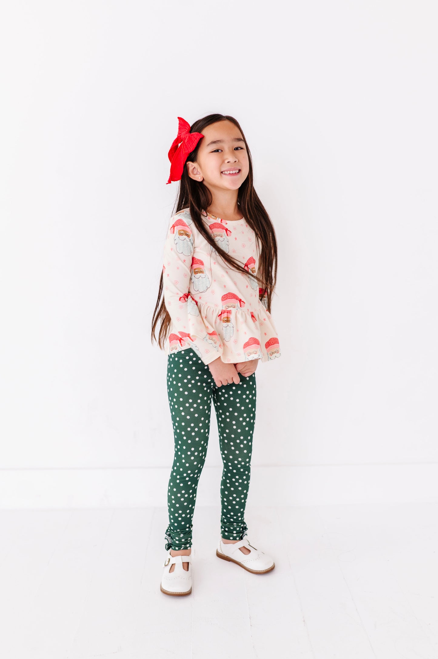 Evergreen Dottie | SLIM LEGGINGS