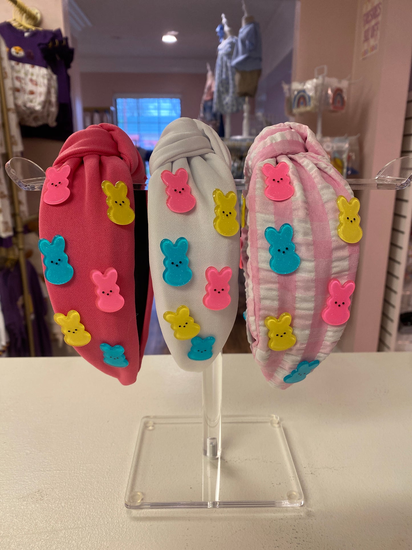 Neon Glitter Peeps Headbands