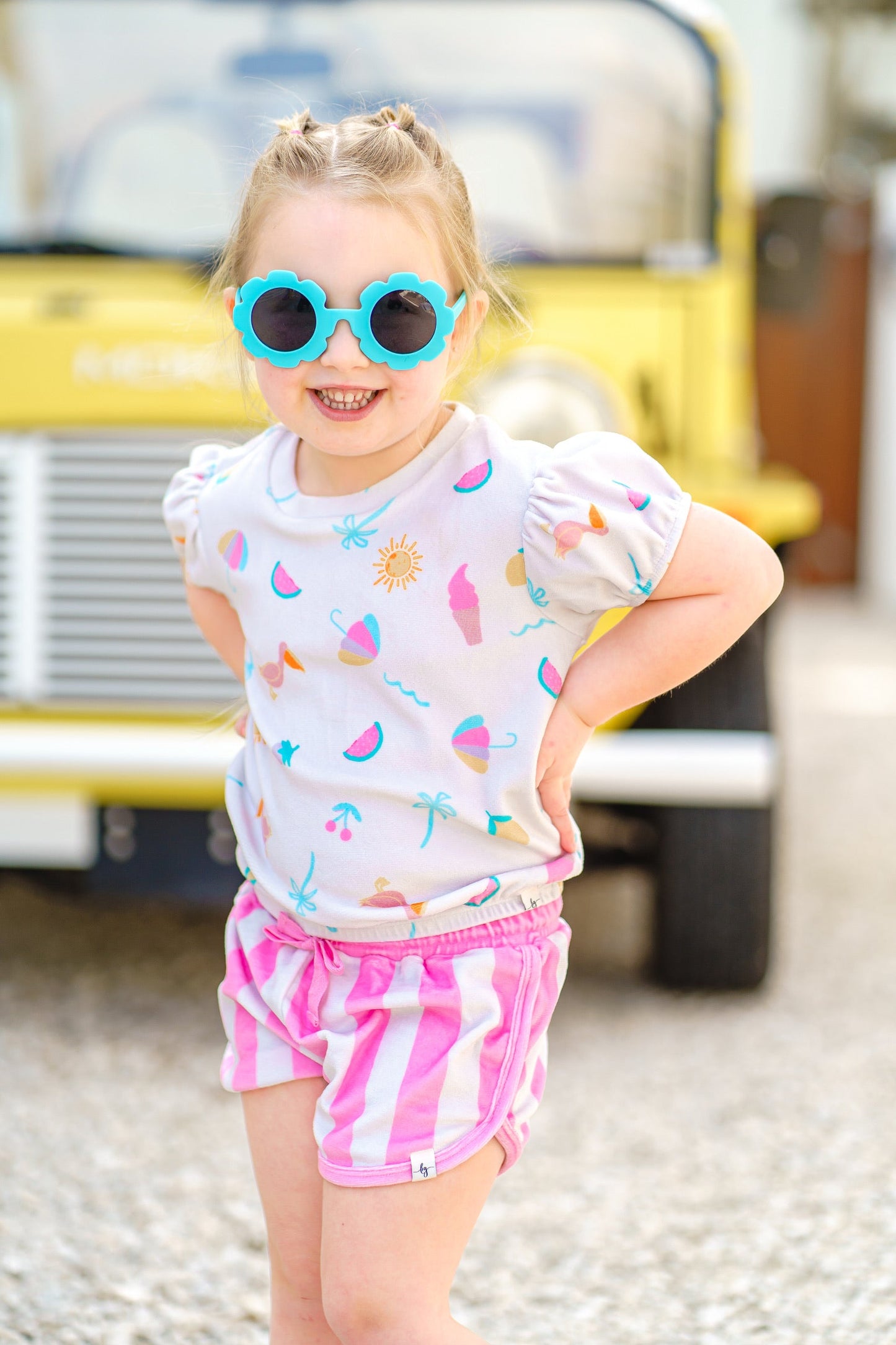 Seaside Stripes Short Set