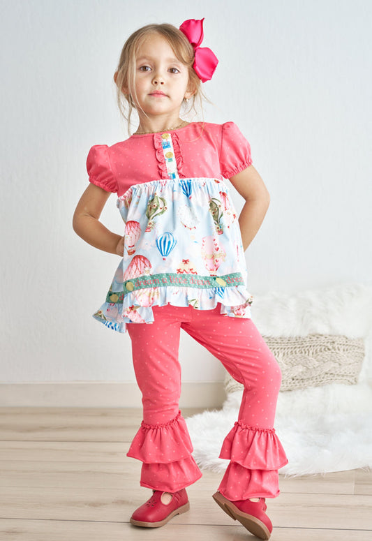 Platinum hot air balloon pant set