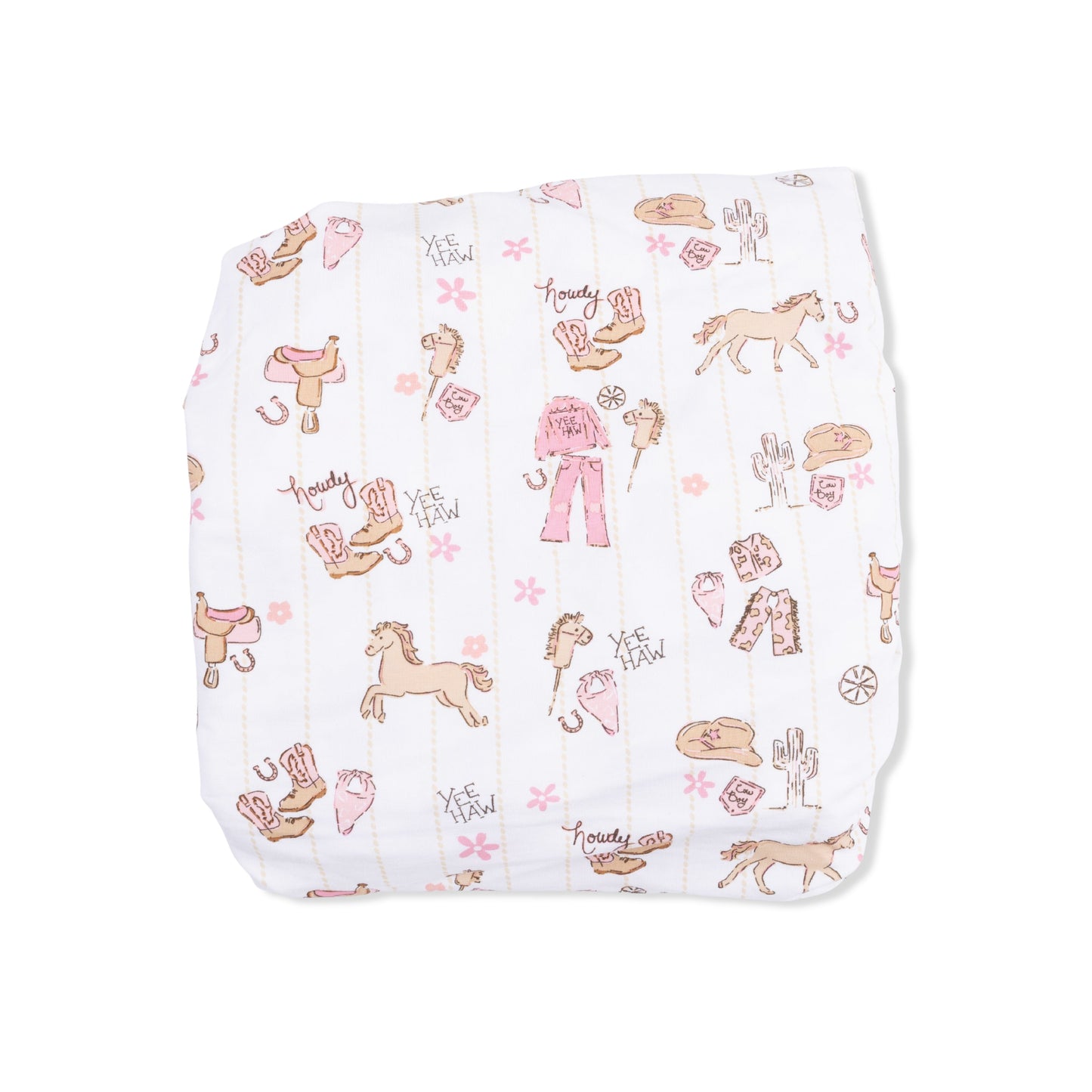 Cowgirl Nursery - Crib Sheet
