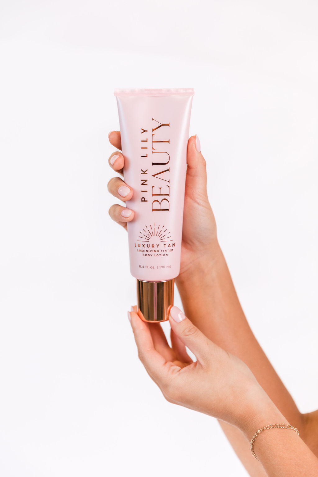 Pink Lily Luxury Tan Luminizing Body Lotion - Bronze Glow (Dark) FINAL SALE