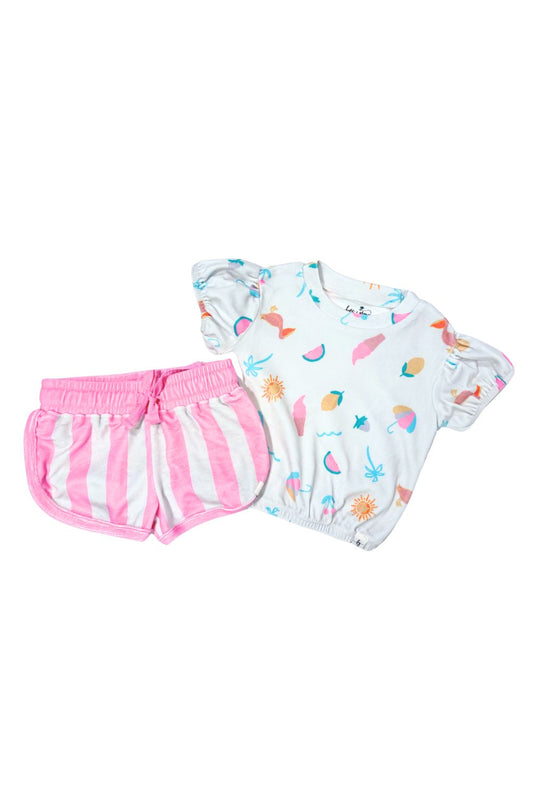 Seaside Stripes Short Set
