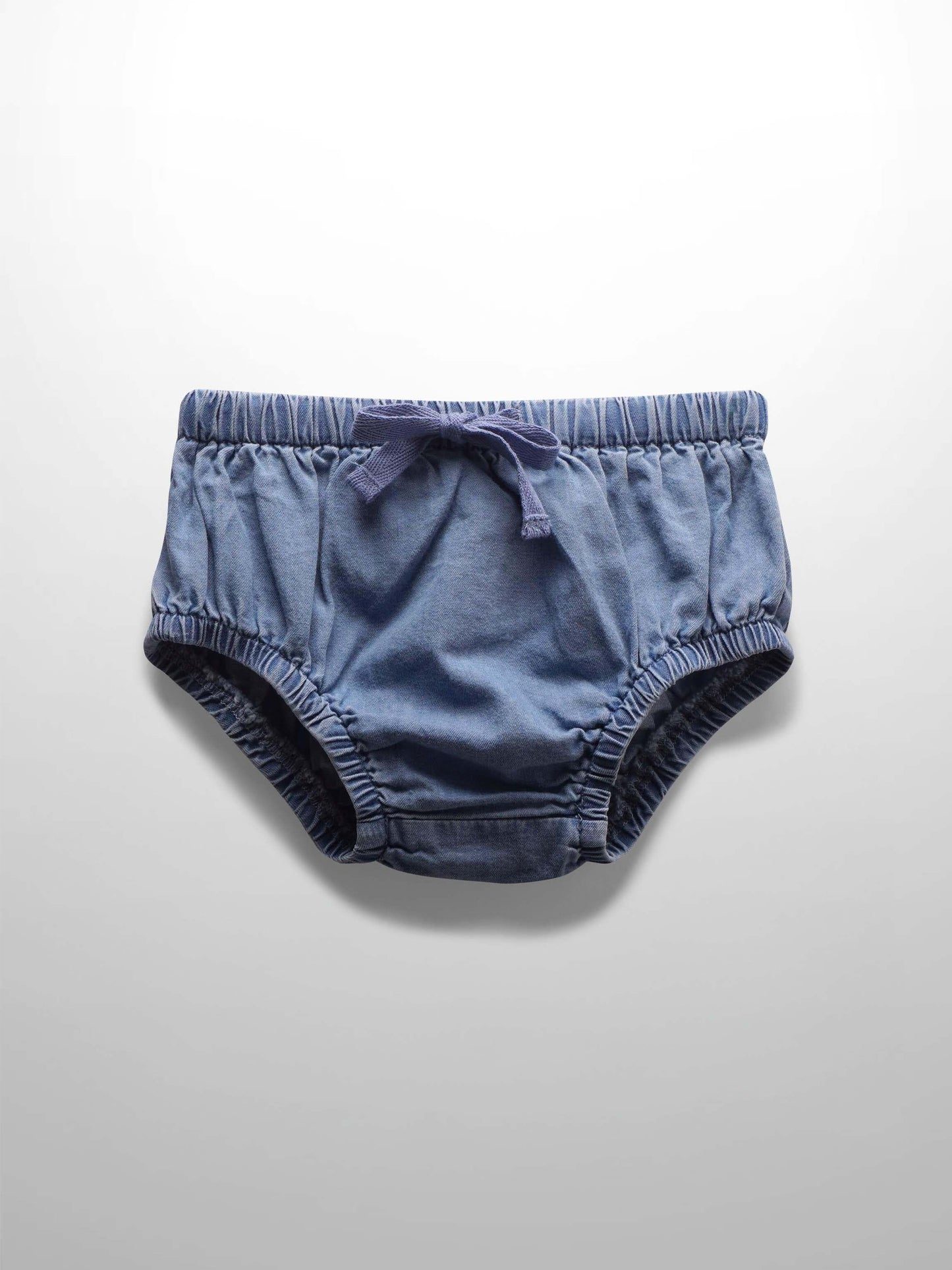 Draw String Bloomer-Light Denim