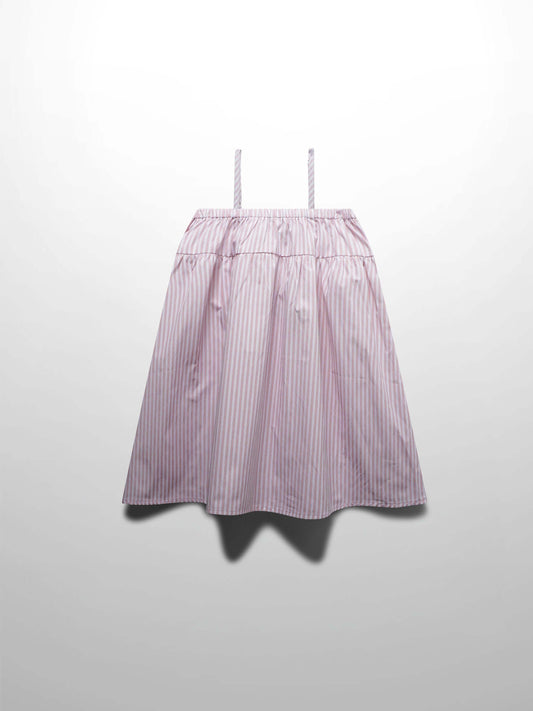Striped Cotton Jumper-Pink