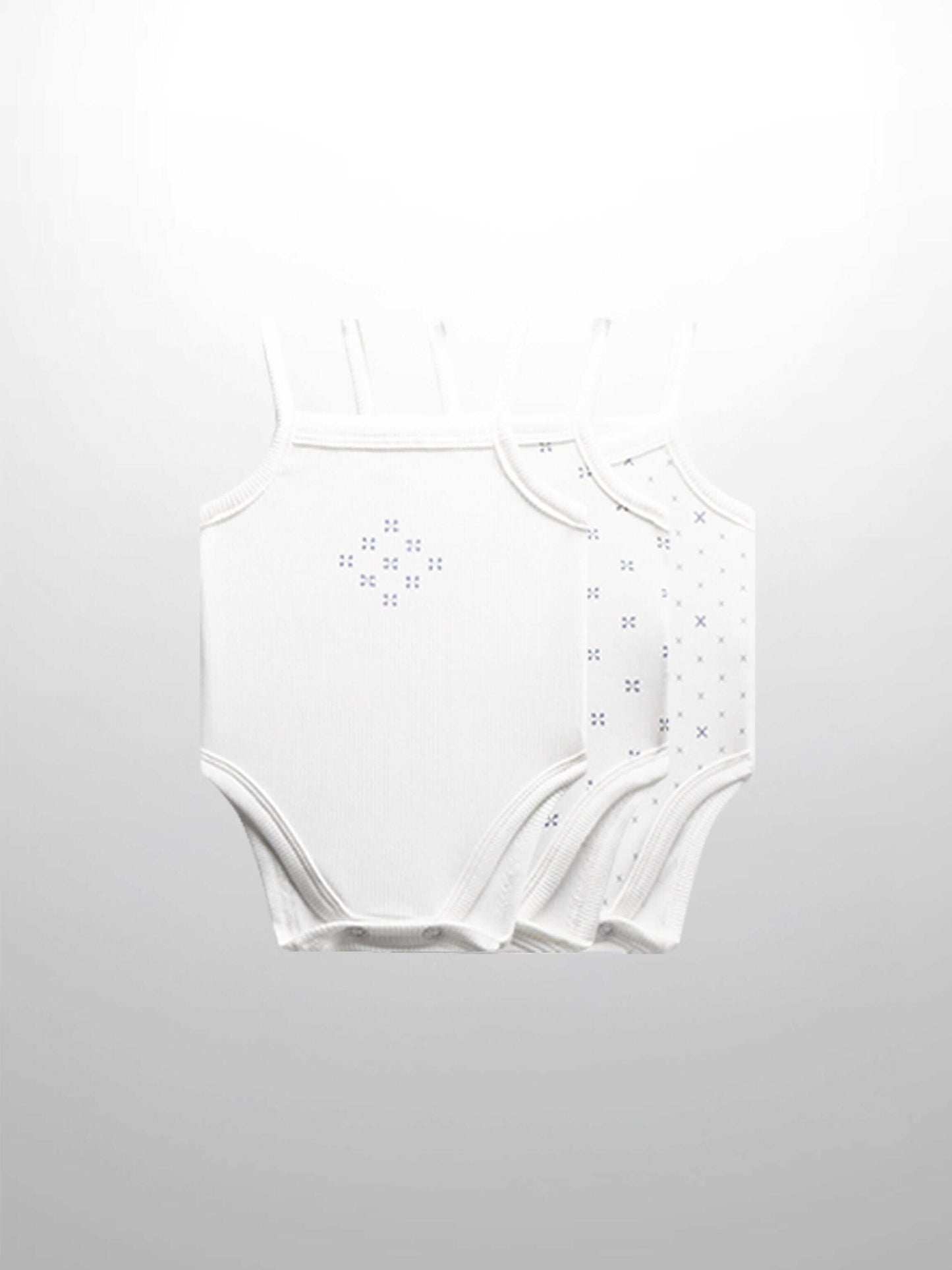 Diamond undershirts - 3 Pack- Blue