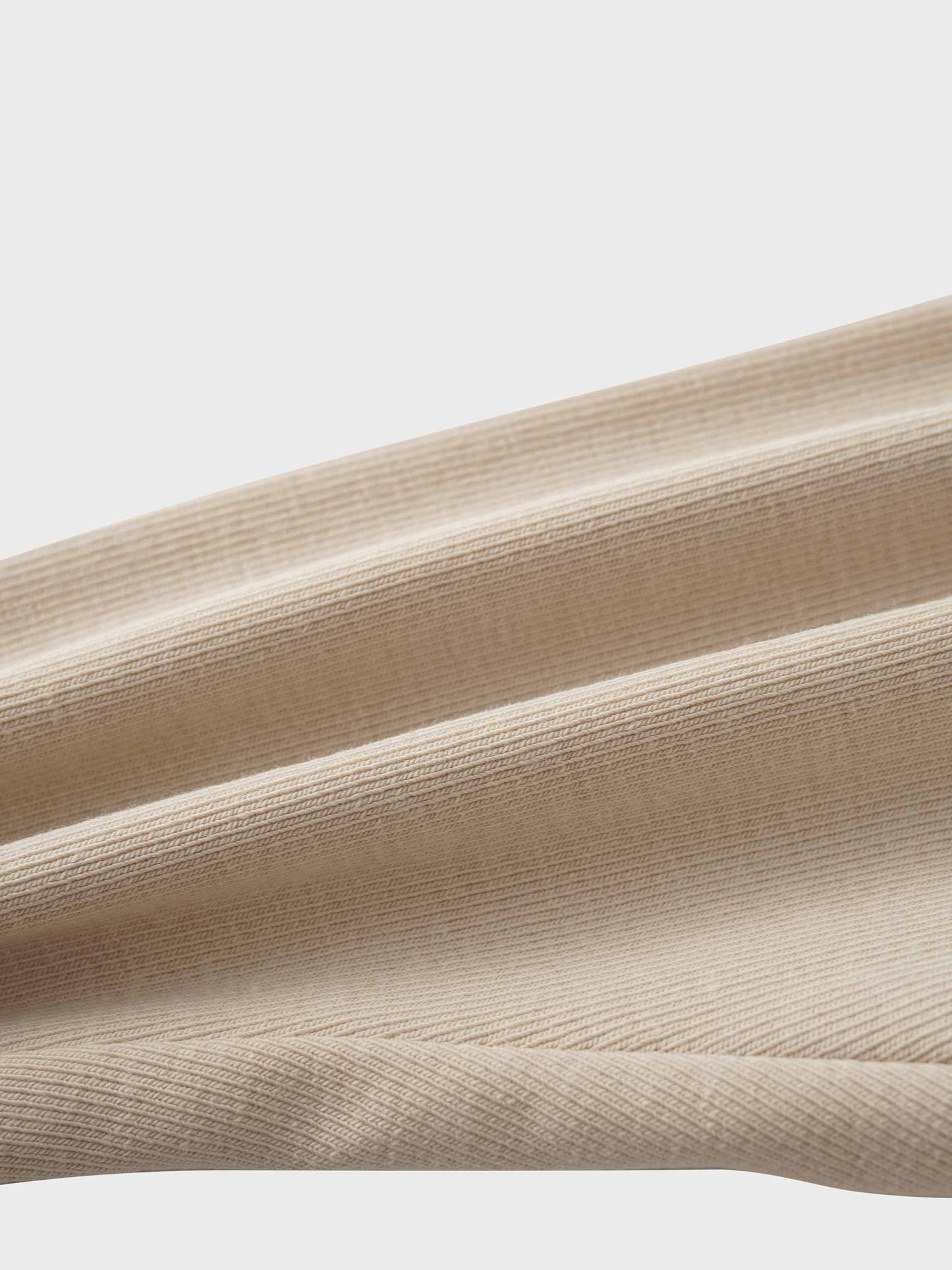 Non Ribbed Leggings - Taupe