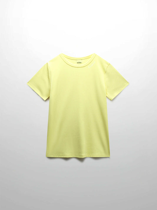 Yellow Ribbed T-Shirt
