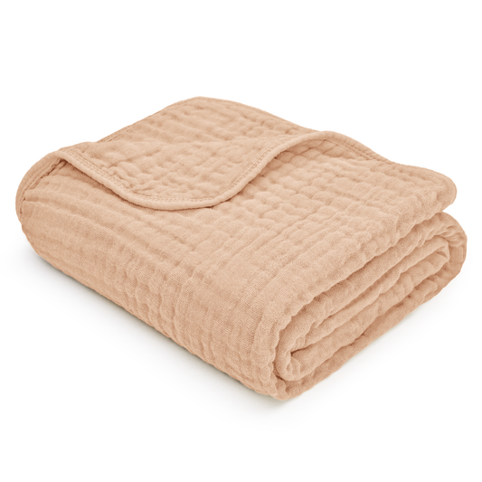 Baby Muslin Blanket in Cream