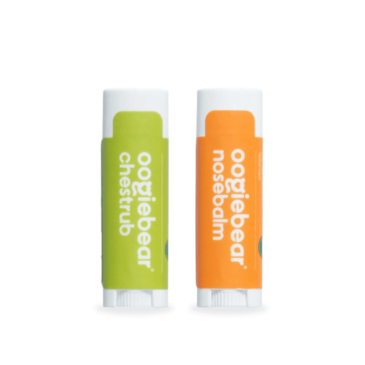 oogiebear mini baby nosebalm and chestrub kit