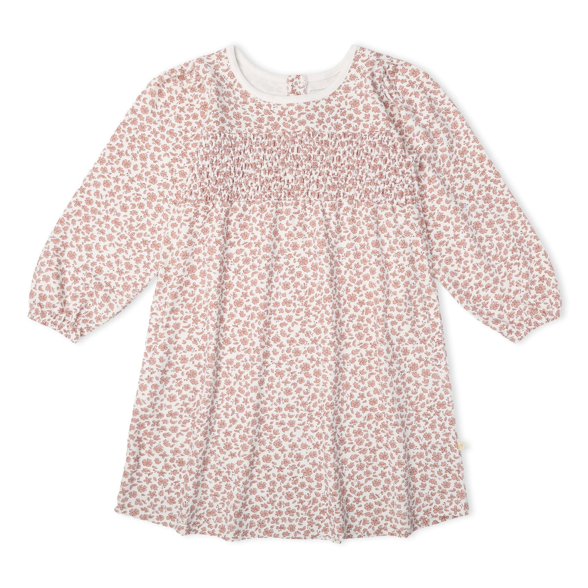 Organic Smocked Sundress - Wild Petal