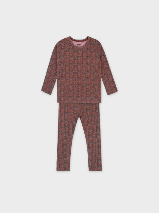 Purple Abstract Pajama