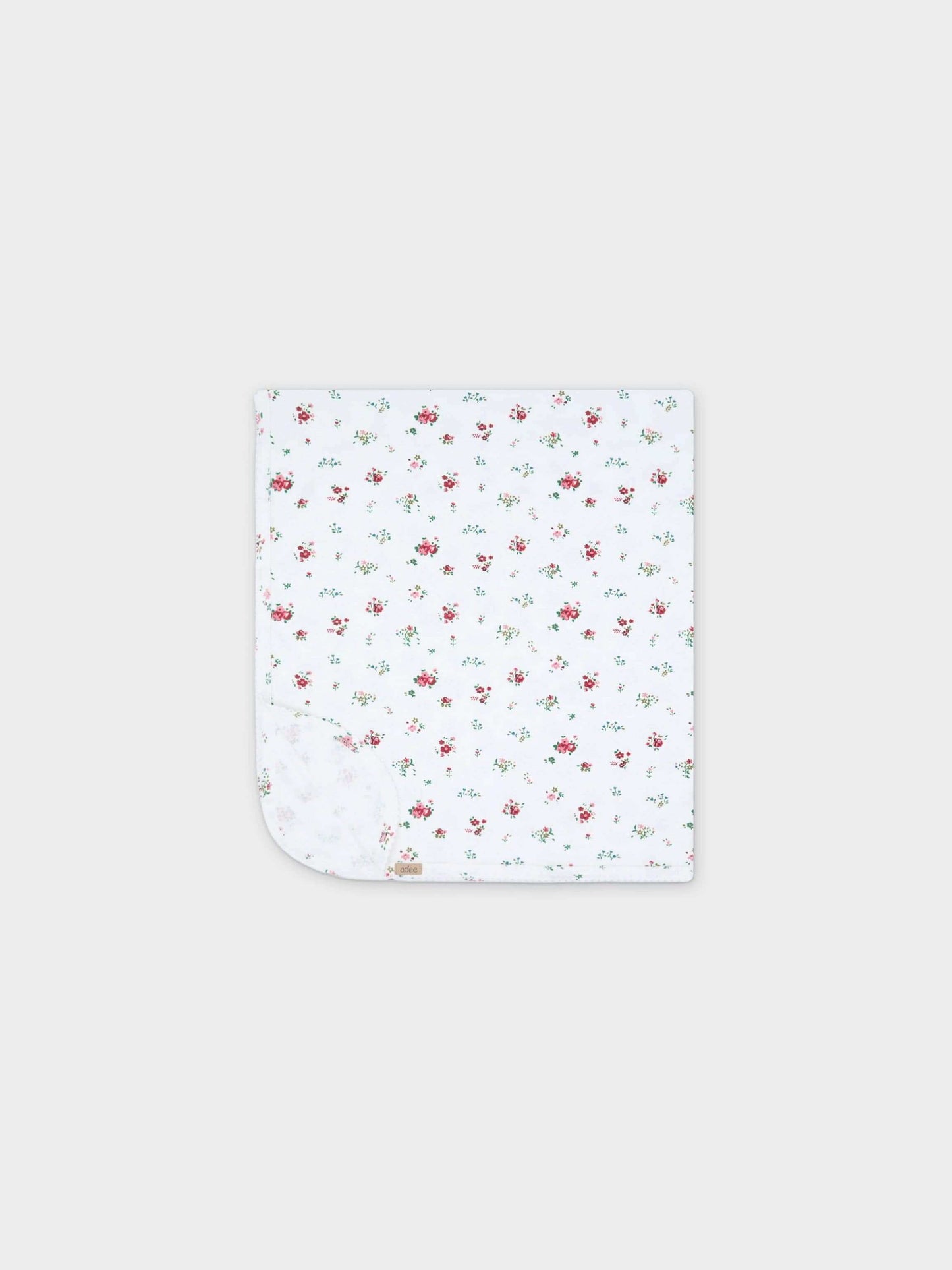 Freesia Flower- Blanket- Red