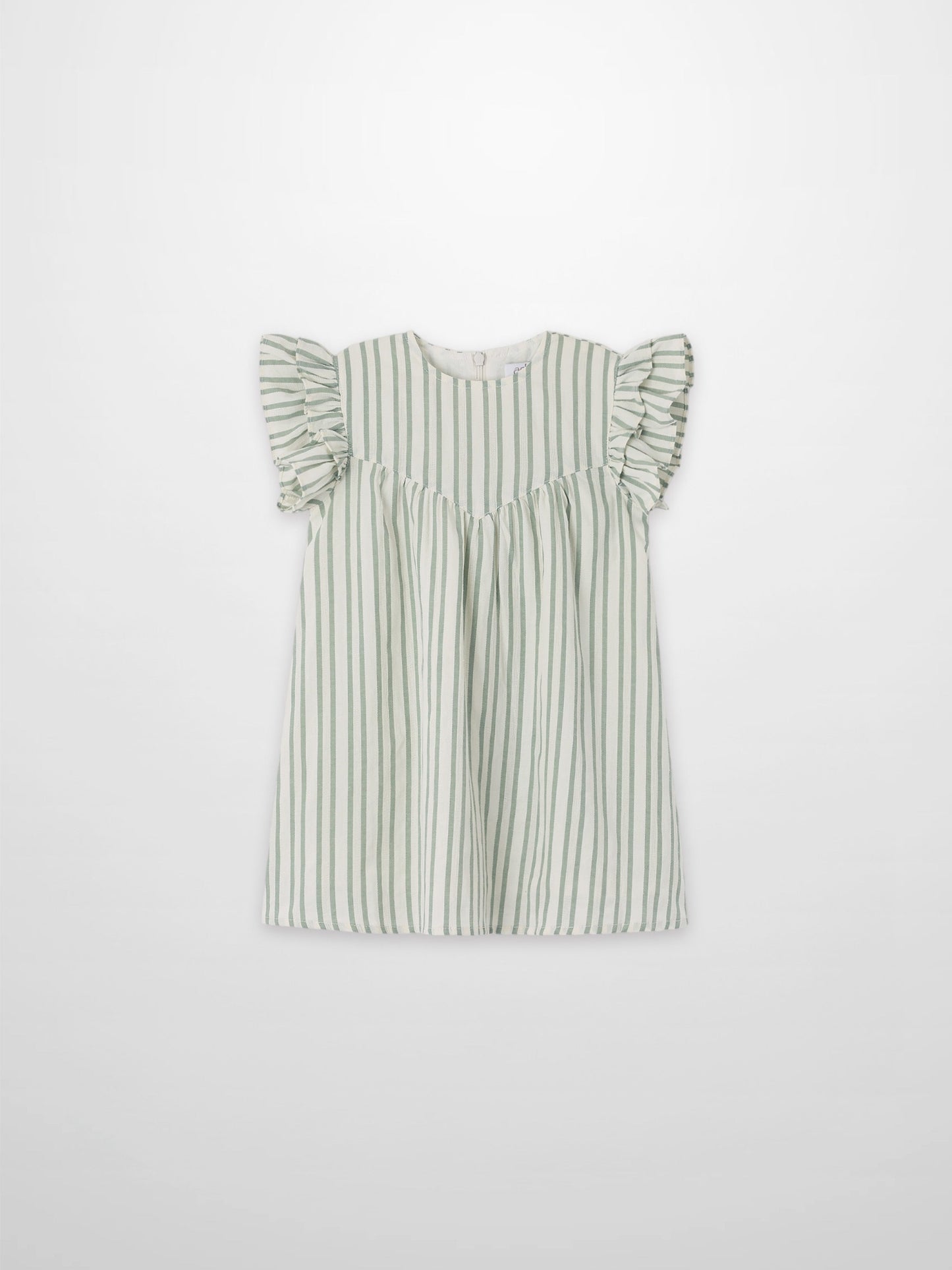 Green Striped Dress