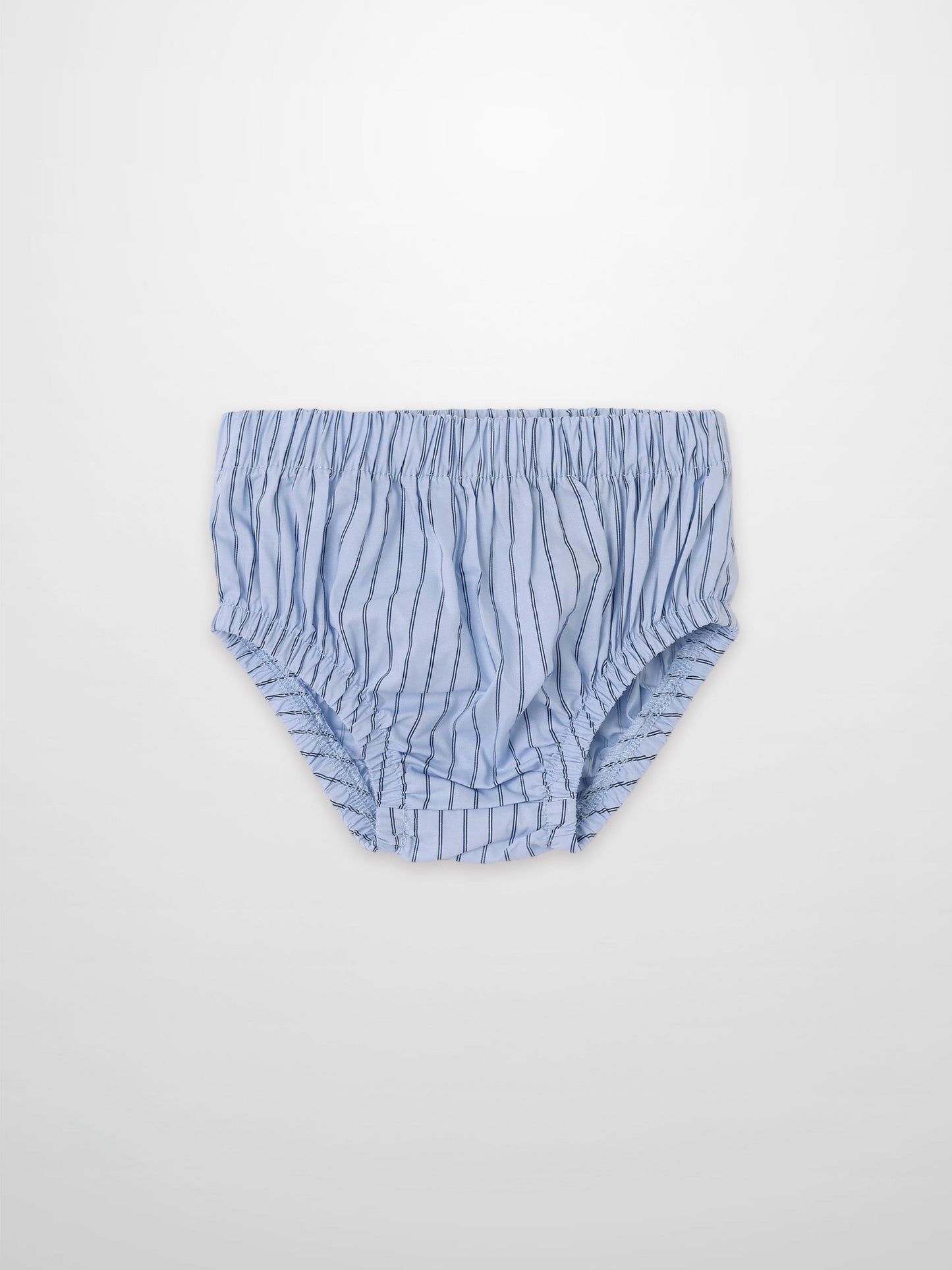 Striped Cotton Bloomers - Blue