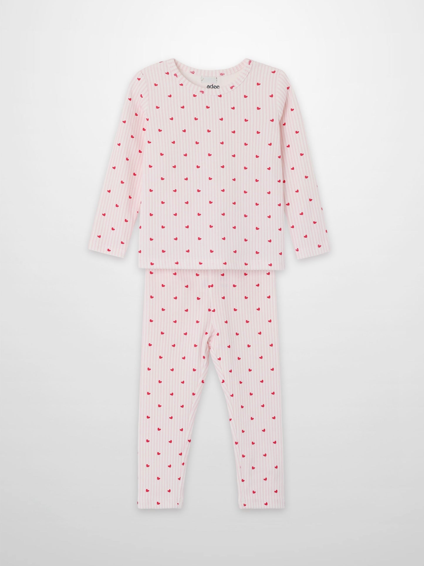 Pink Heart Pajamas
