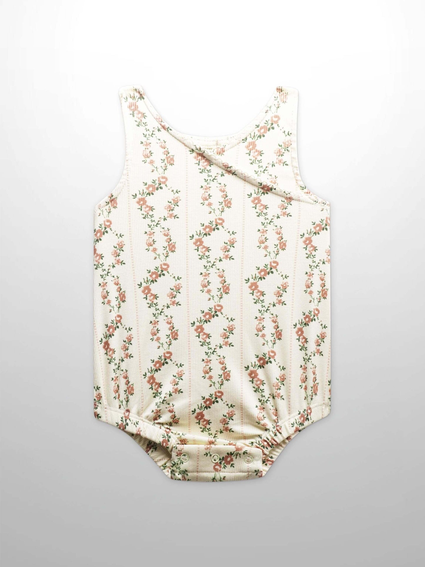 Floral Cascade Romper