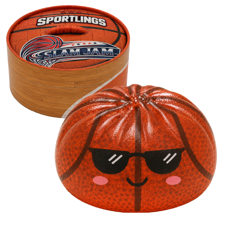 Sportlings Sports Dumpling Squishy Fidget Toy – Mystery Sports Ball
