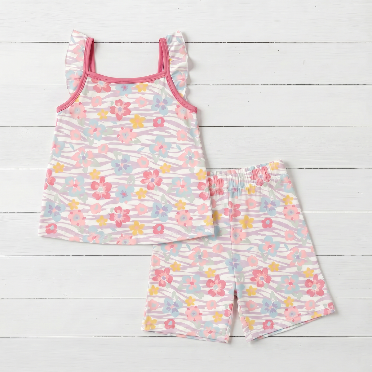 Wildflower Wishes Flutter Tank & Shorts