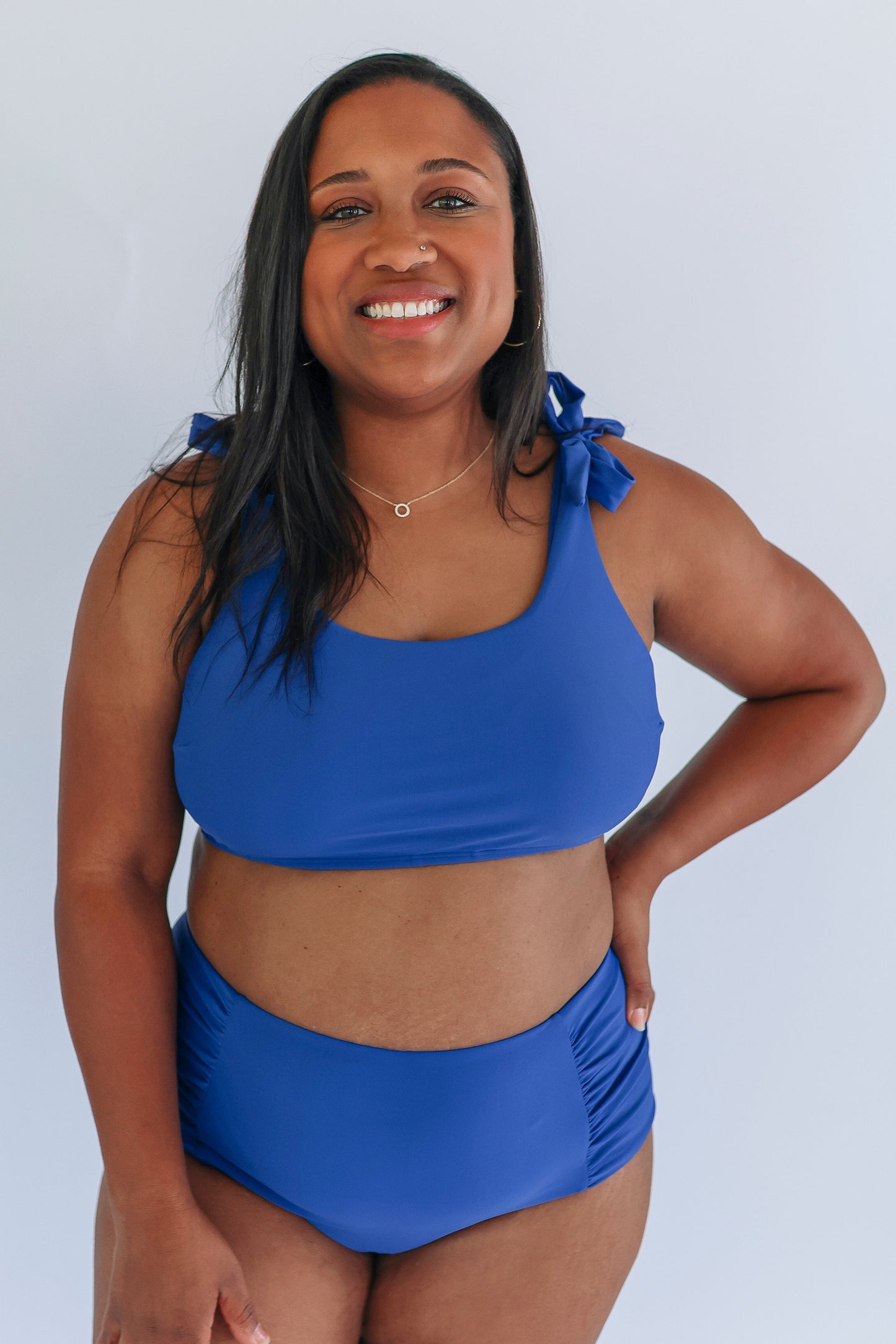 Tie Shoulder Breastfeeding Swimsuit Top 2026