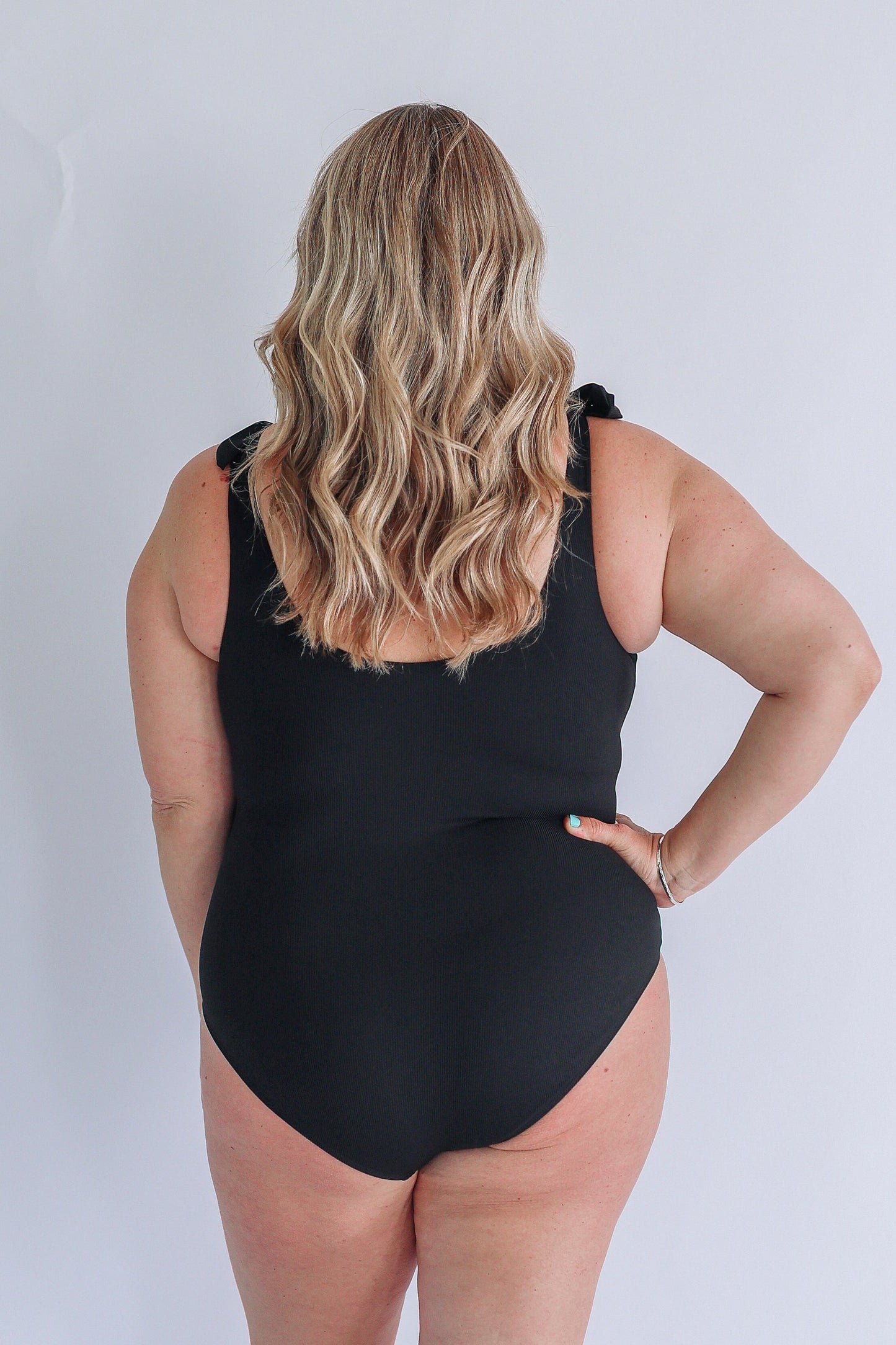 One Piece Tie Shoulder Breastfeeding Swimsuit 2026