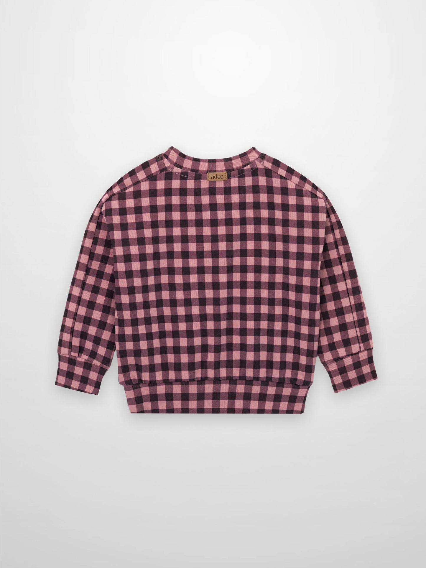 Gingham Pajamas - Burgundy