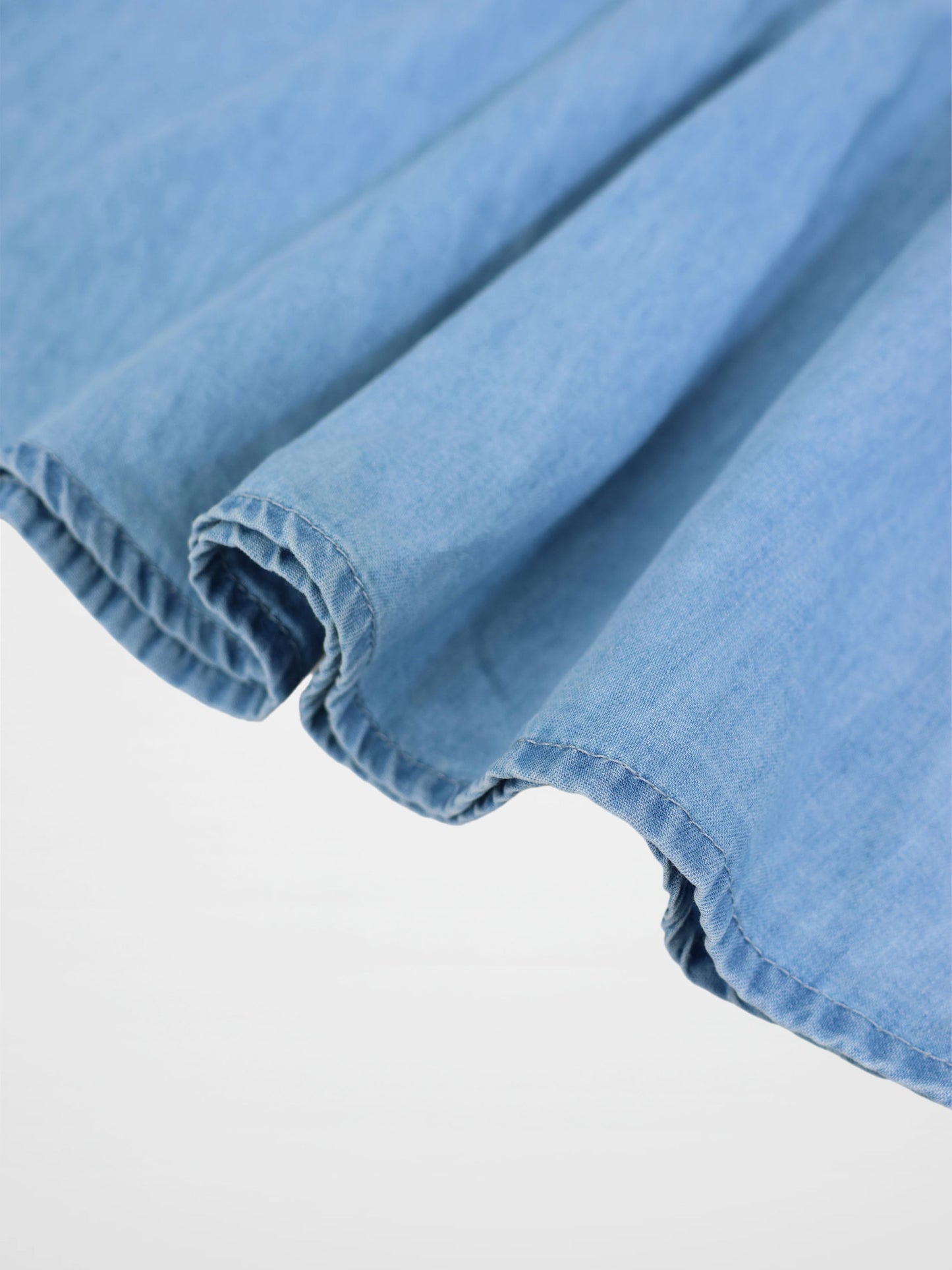 Circle Skirt- Light Denim