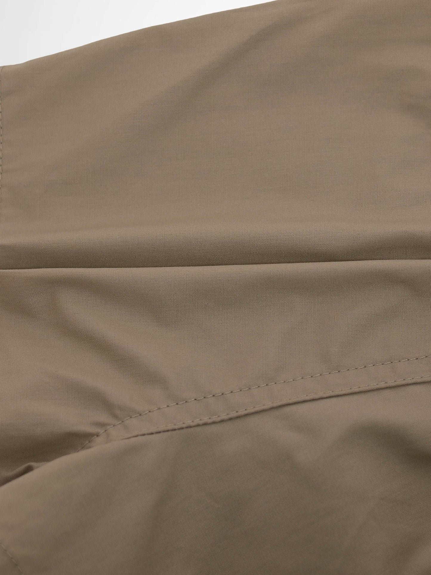Tan Cotton Shorts