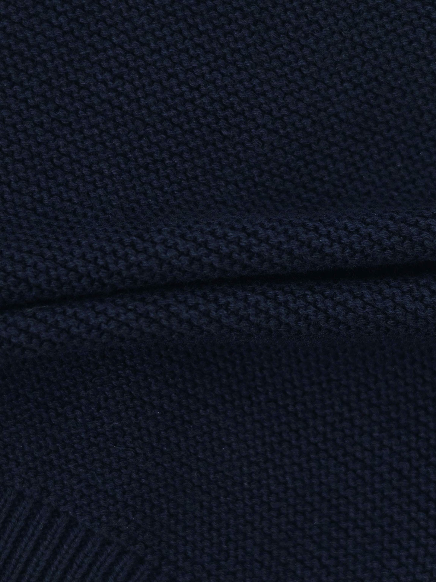 Cropped Cardigan - Navy