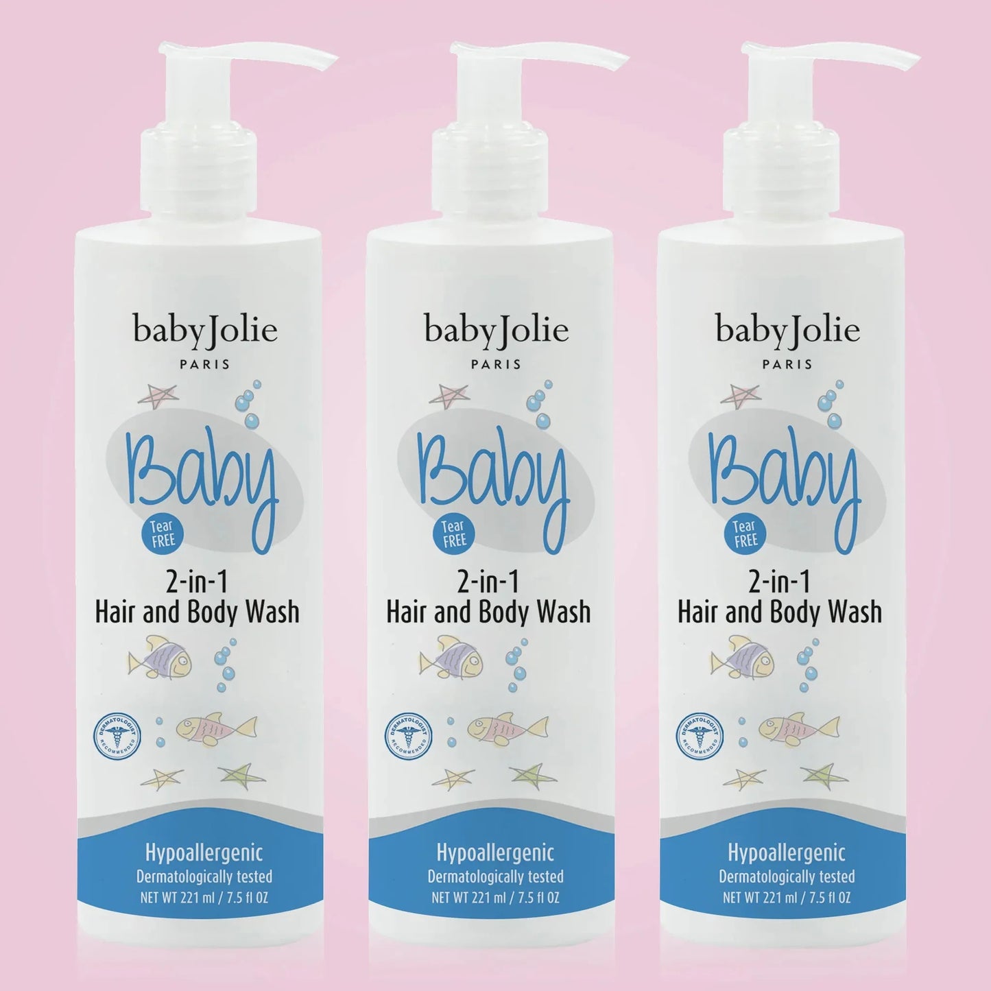 2-in-1 Hair and Body Wash | 3 Pack