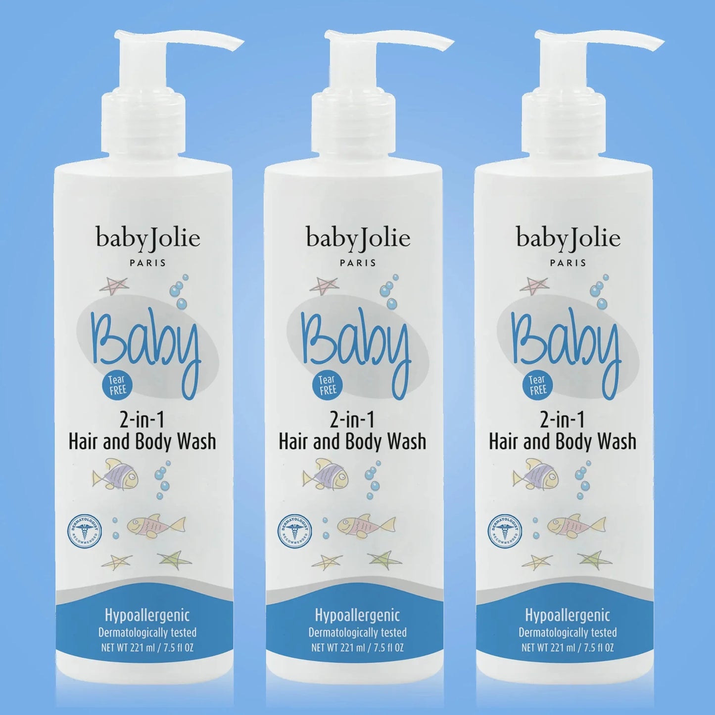 2-in-1 Hair and Body Wash | 3 Pack