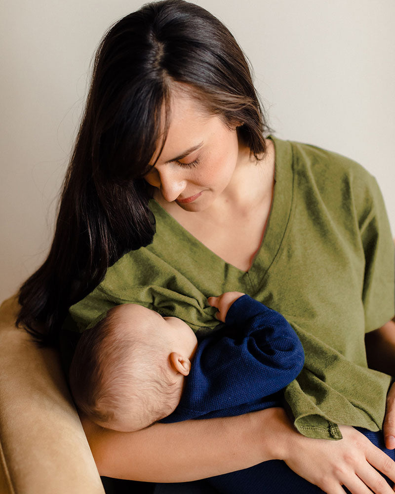 Everywhere Nursing & Maternity V-Neck Tee - The Bolds