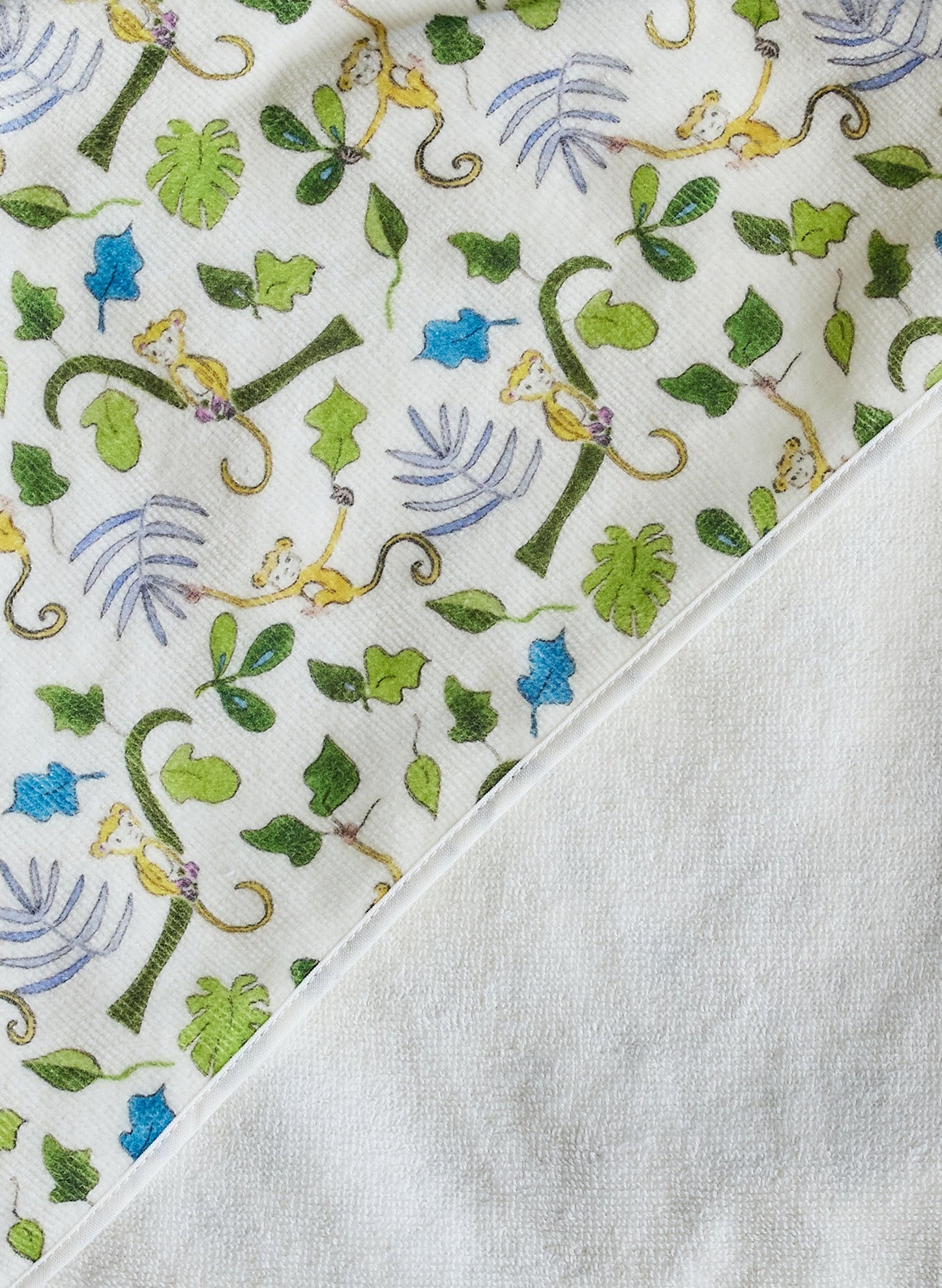 Happy Monkey Hooded Bath Towel