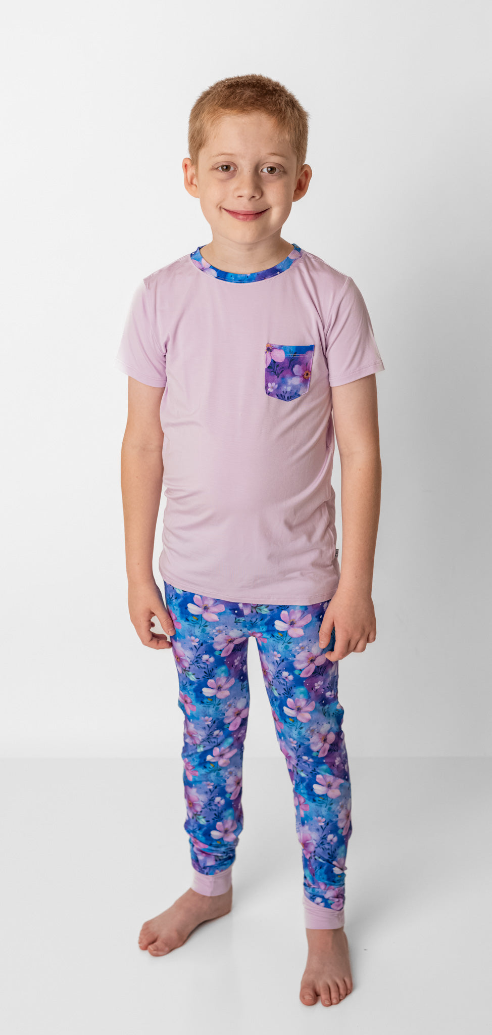 Orchid | Bamboo Toddler & Kids Pocket T-Shirt